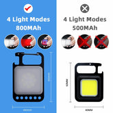 Multifunctional Mini USB Pocket Flashlight Rechargeable Flashlight COB-TI00756-Veeddydropshipping